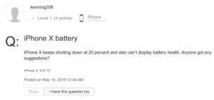 iPhone X電池老化性能劣化提醒，今天你收到了嗎？