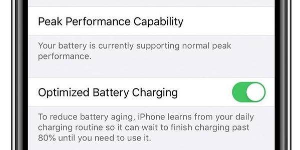 蘋果iOS 13增設iPhone電池充電保護功能 將繼續優化