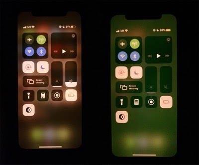 部分iphone11系列手機出問題，解鎖屏幕變綠